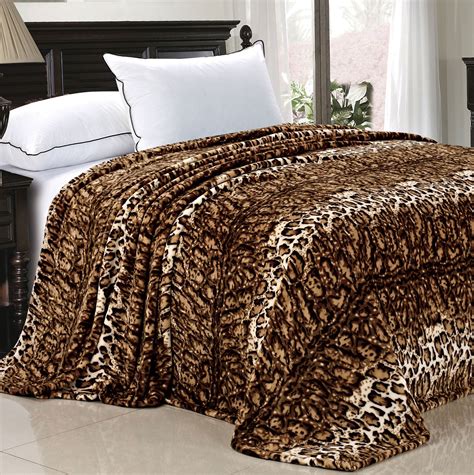 animal print fleece blankets